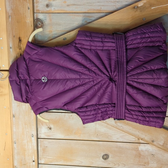 Lululemon Purple Puffer Vest - Picture 2 of 7